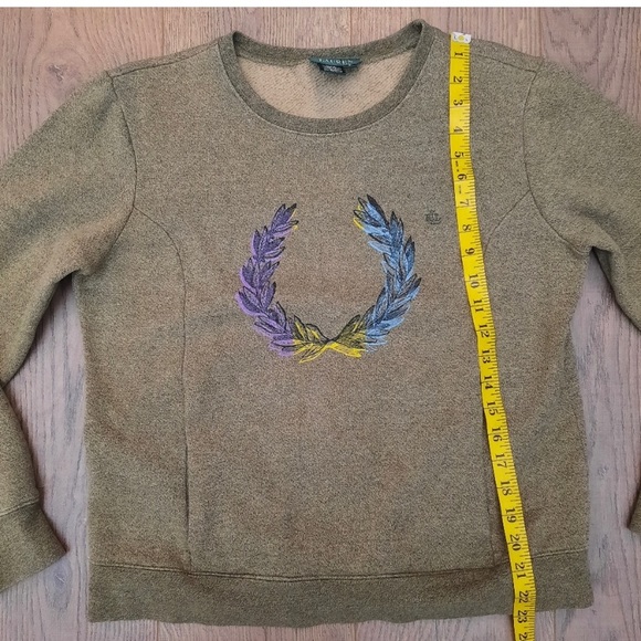 Lauren Ralph Lauren Laurel Print Crewneck Sweatshirt - Picture 4 of 4